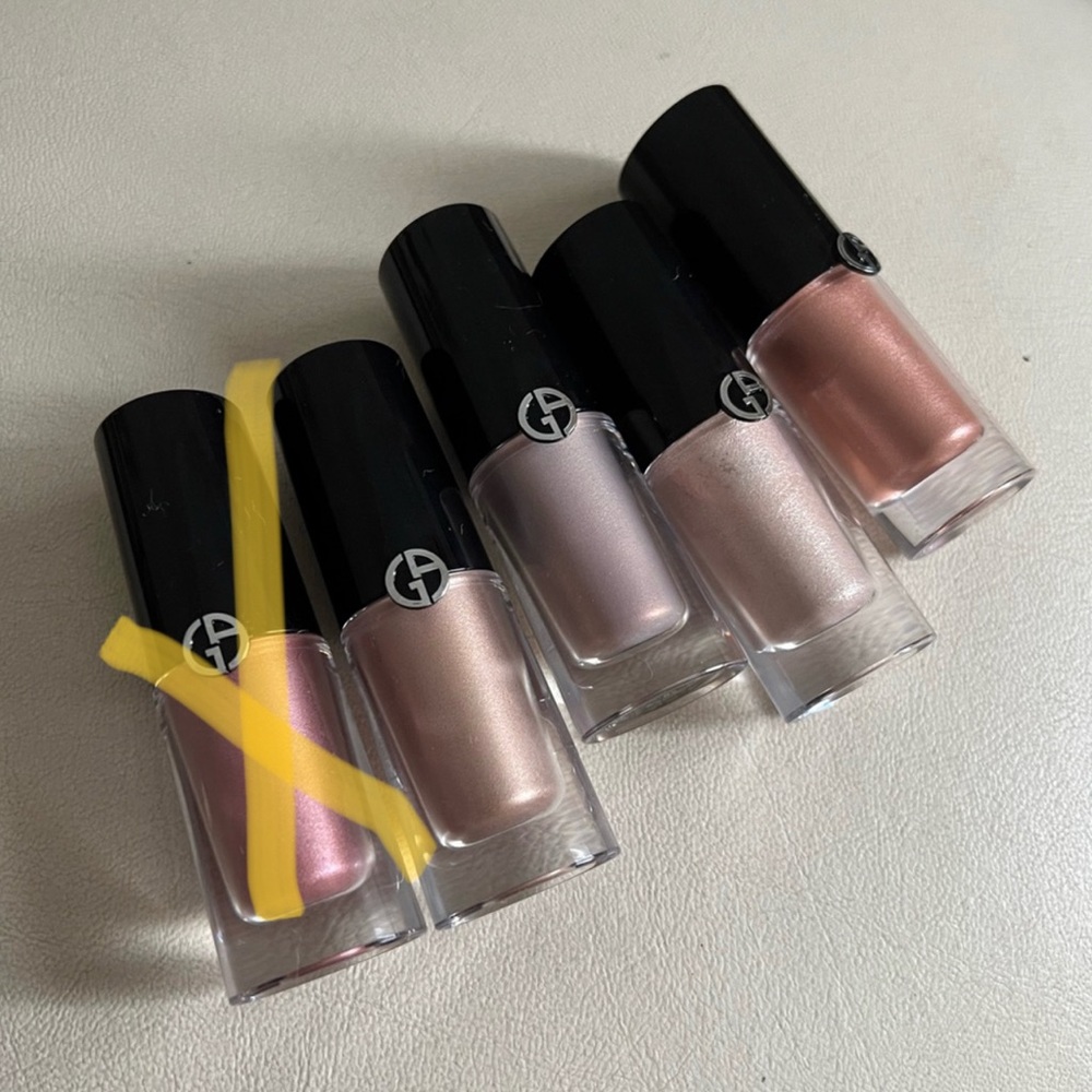 Set of 4 Armani Beauty Eye Tint Liquid Eyeshadows NIB